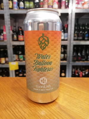 Monkish Water Baloon Fighters 47,3cl 8,4% 100 IBU Monkish Water Baloon Fighters 47,3cl 8,4% 100 IBU