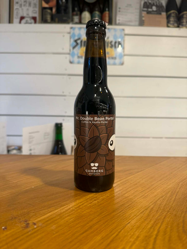 Mr. Double Bean - 33cl, 8,3%, Porter - Gamborg Bryghus