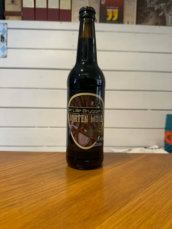 Sorten Muld - 50cl, 14,6%, Double Imperial Stout - Det Lille Bryggeri