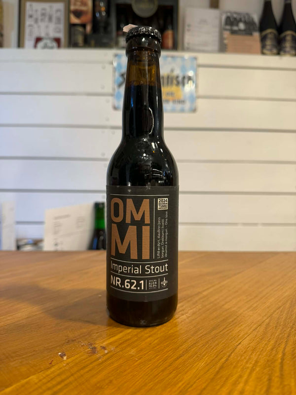 Ommi Nr.62.1 - 33cl, 10,9%, Double Imperial Stout - Borg Brugghus