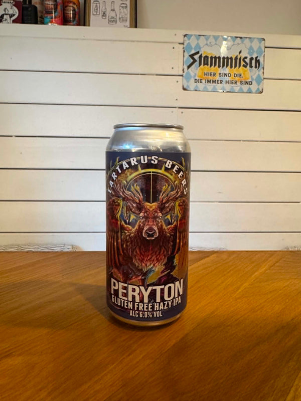 Peryton - 44cl, 6%, Gluten Fri IPA - Tartarus Beers