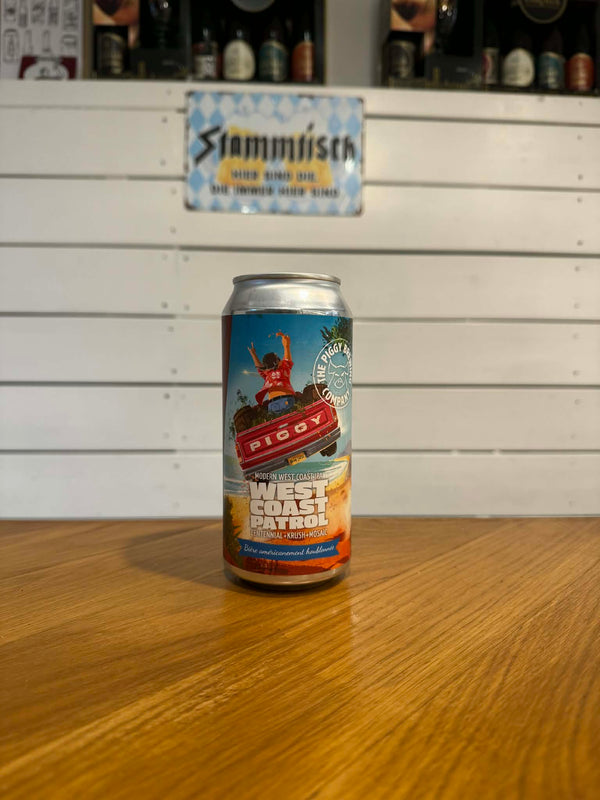 West Coast Patrol - 44cl, 5,6%, IPA - The Piggy Brewing Company