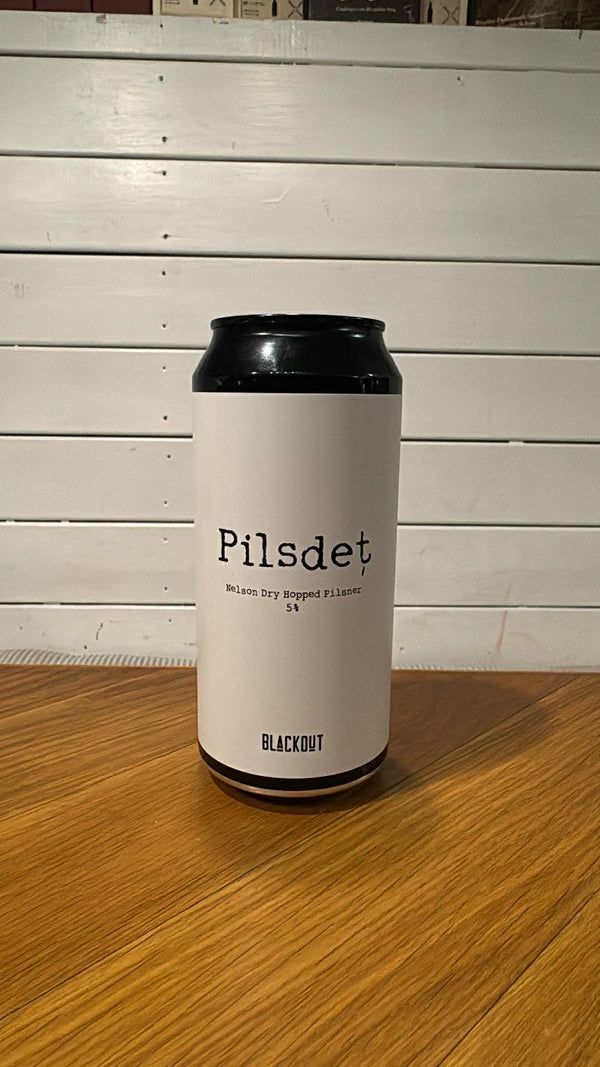 Pilsdeț - 44cl, 5%, Pilsner - Blackout Brewing