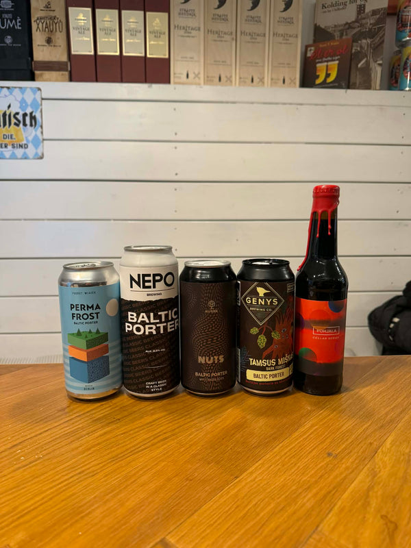 Baltic Porter Pakke m. 5 øl