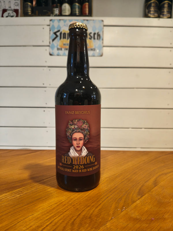 Red Wedding 2026 - Fanø Bryghus - 50 cl. - 12,8 %