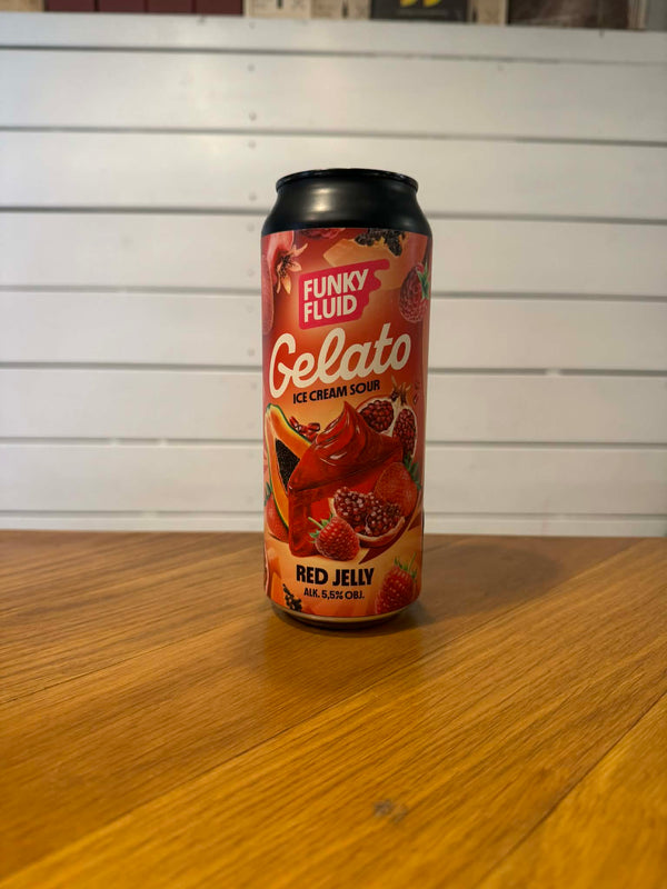 Gelato: Red Jelly - 50cl, 5,5%, Smoothie Sour - Funky Fluid
