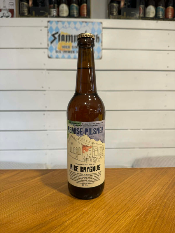 Remise Pilsner - 50cl, 4,3%, Pilsner - Ribe Bryghus
