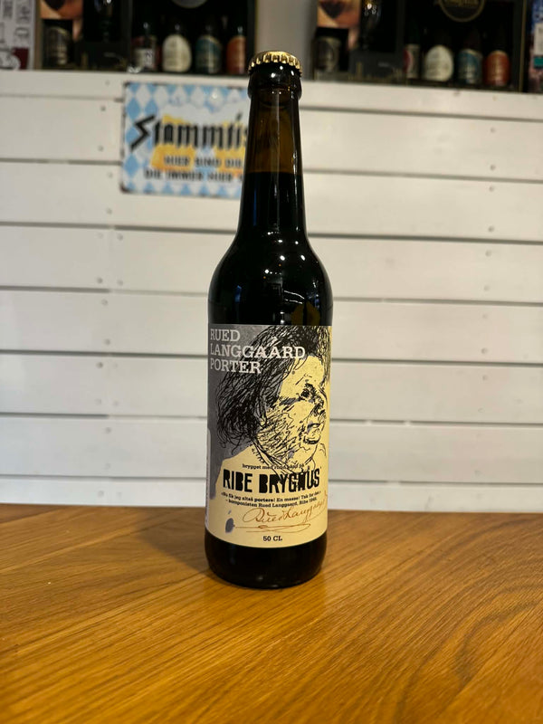 Rued Langgaard Porter - 50cl, 6,9%, Porter - Ribe Bryghus