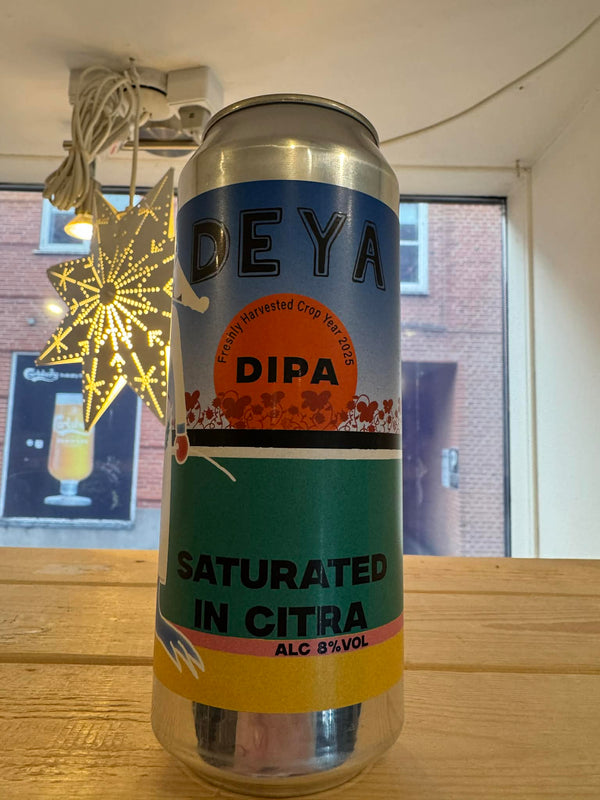 Saturated In Citra - 50cl, 8%, DIPA, DEYA
