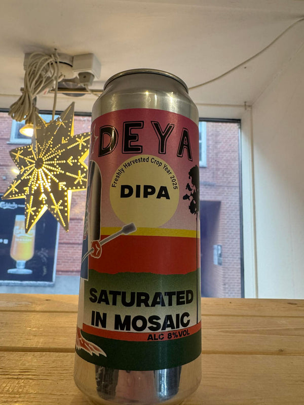Saturated In Mosaic - 50cl, 8%, DIPA - DEYA