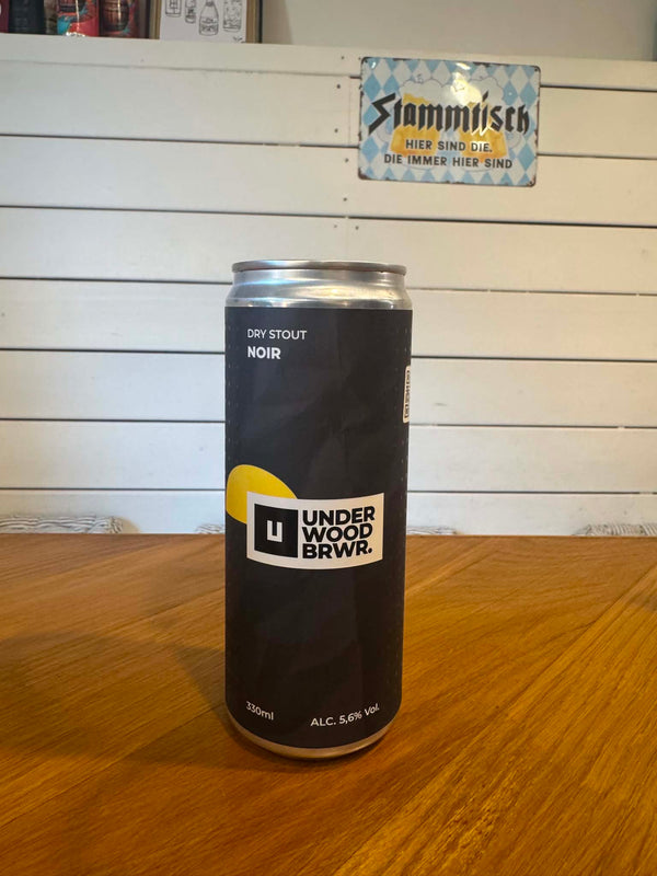 Noir - 33cl, 5,6%, Stout - Underwood