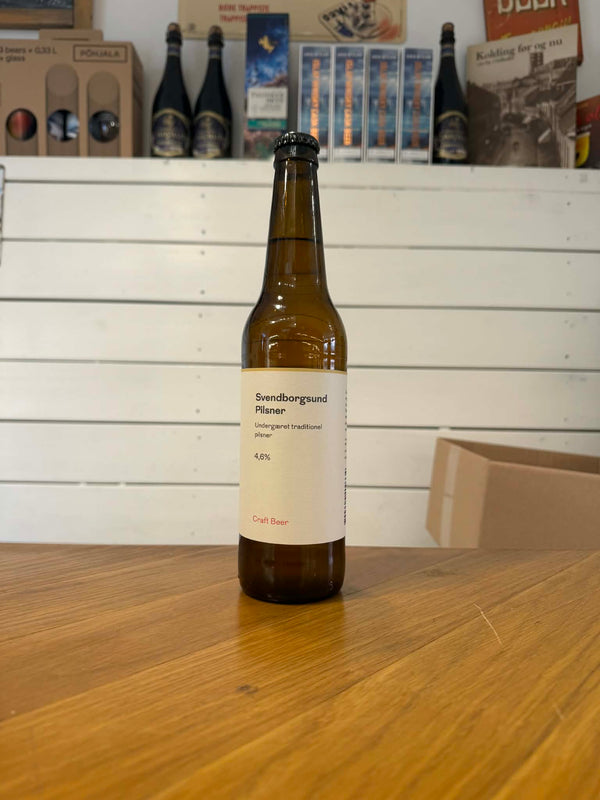 Svendborgsund Pilsner - 50cl, 4,6%, Pilsner - Svendborgsund Bryghus - Kort Dato