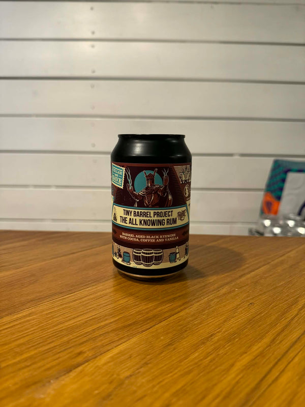 Tiny Barrel Project The All Knowing Rum - 33cl, 13,5%, Rye Wine - Mad Scientist