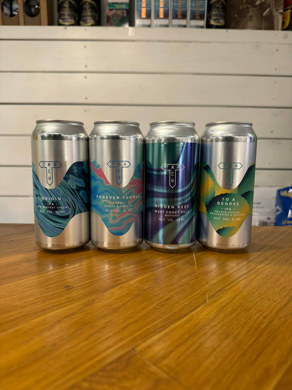 Track Brewing Smagesæt m/4 fremragende IPA'er