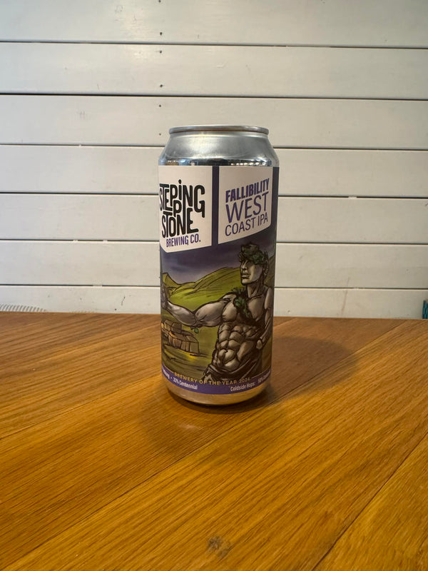 Fallibility - 44cl, 6,5%, West Coast Pilsner - Stepping Stone