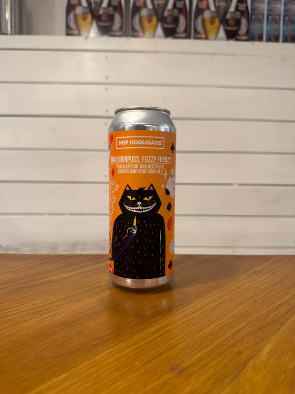 Mad Sourpuss: Fuzzy Frenzy - 50cl, 6%, Smoothie Sour - Hop Hooligans