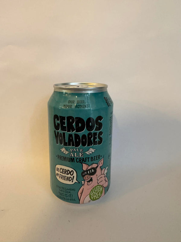 Cerdos Voladores Pale Ale - 33cl, 6%, Glutenfri Pale Ale- Barcelona Beer Company