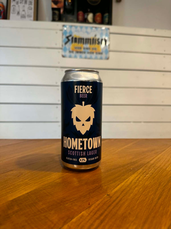 Hometown - 44cl, 4,2%, Glutenfri Lager - Fierce Beer