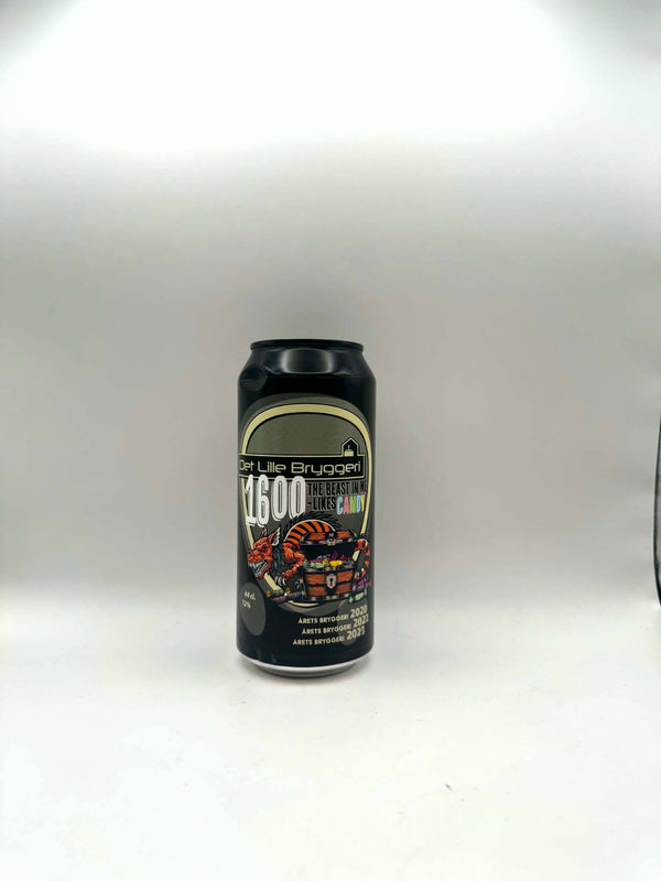 1600 - The Beast In Me - Likes Candy - 44cl, 12%, Imperial Stout - Det Lille Bryggeri