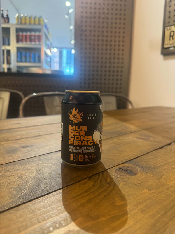 Murder Conspiracy - 33cl, 10,5%, Barrel Aged Stout - Dois Corvos