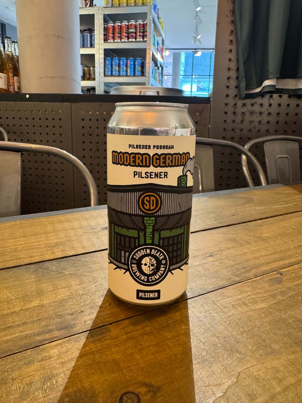 Modern German Pilsner - 44cl, 5%, Pilsner - Sudden Death