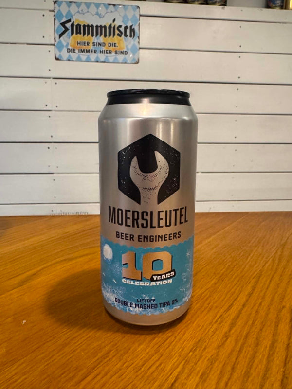 10 Years: Liftoff - 44cl, 9%, TIPA - Moersleutel Craft Brewery