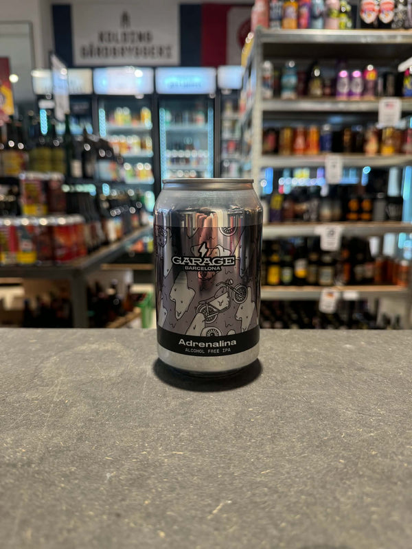 Adrenalina - 33cl, 0,5%, Alkoholfri IPA - Garage Beer