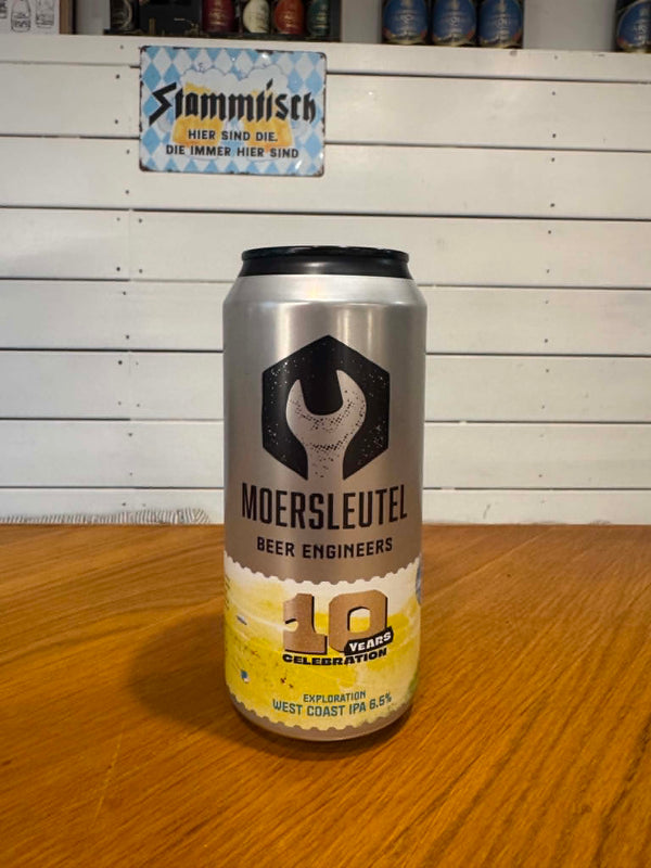 10 Years: Exploration - 44cl, 6,5%, West Coast IPA - Moersleutel Craft Brewery