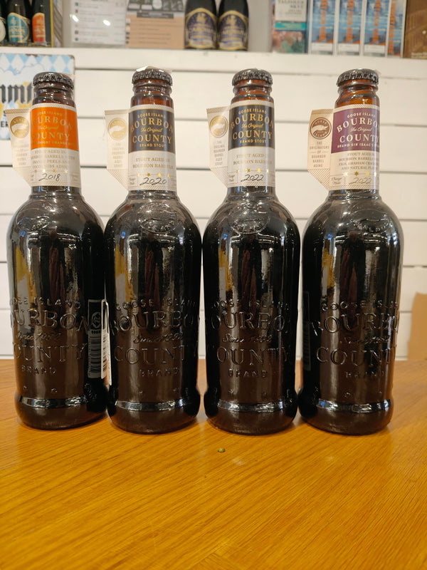 Goose Island Bourbon County Stout sæt m/ 4 øl af 50 cl