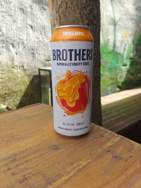 Brothers Cider - Toffee apple Cider - 50 cl. - 3,4%