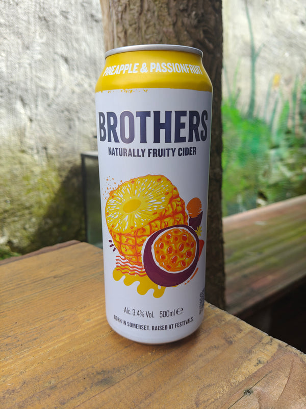 Brothers Cider Passion & Ananas - 50 cl. - 3,4%