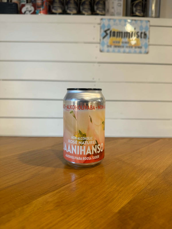 Rosé Naturel - 33cl, 0,5%, Alkoholfri Cider, - Jaanihanso