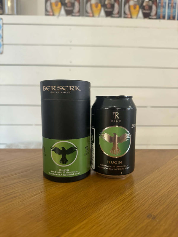 Hugin Wild Mint & Chocolate - 33cl, 15%, Imperial Stout - Rygr