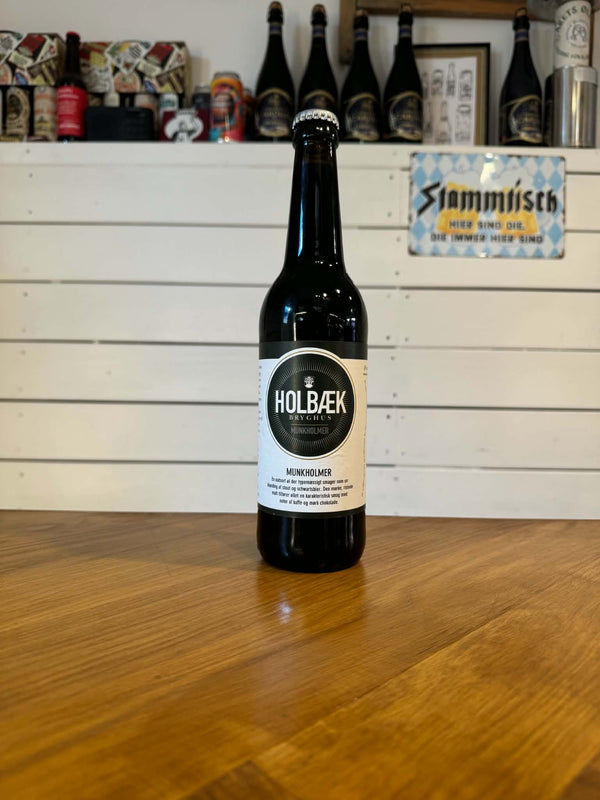 Munkholmer - 50cl, 6,5%, Stout - Holbæk bryghus