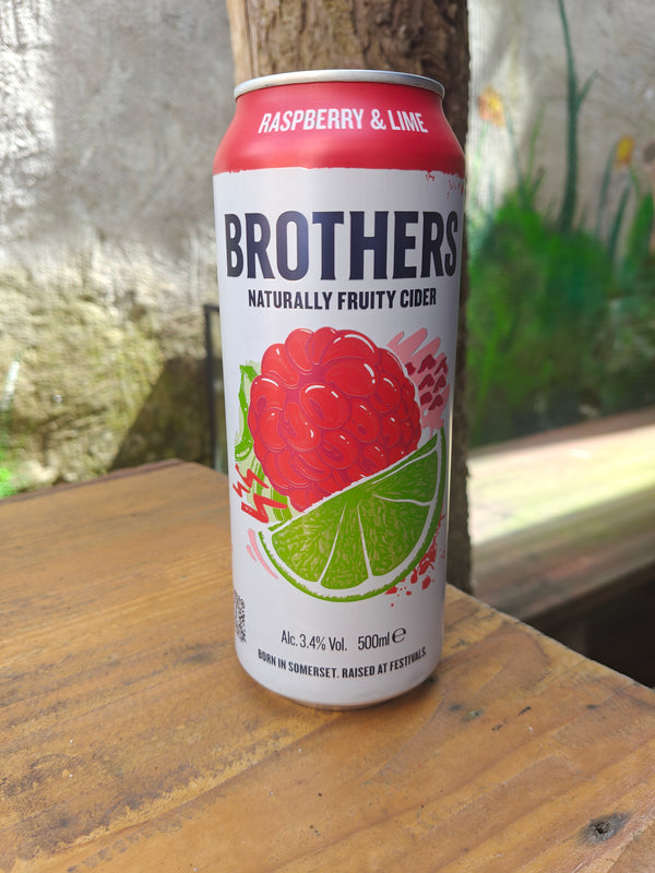Brothers Cider Raspberry & lime - 50 cl. - 3,4%