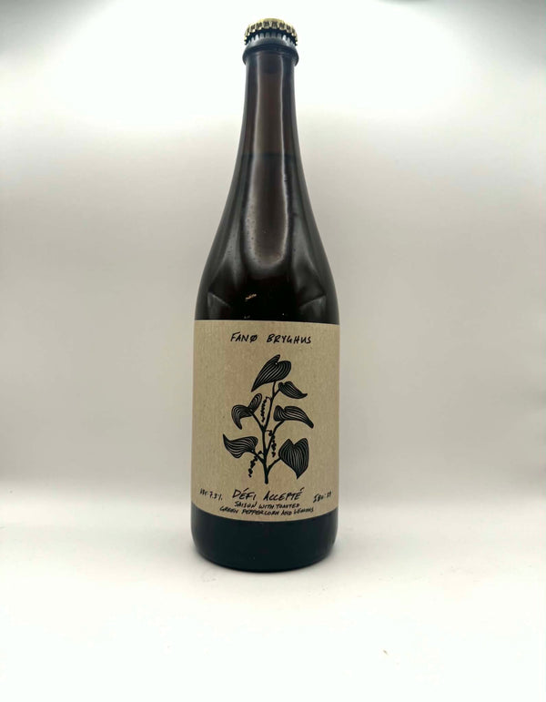Défi Accepté - 75cl, 7,3%, Saison - Fanø Bryghus