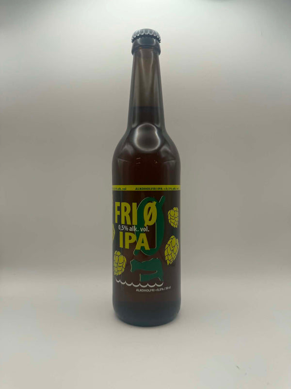 Fri-Ø - 50cl, 0,5%, Alkoholfri IPA - Thurø Bryghus