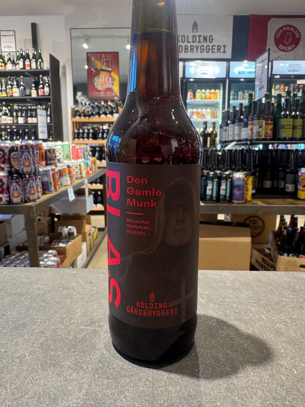Den Gamle Munk - 33cl, 9,5%, Belgisk Dubbel - BLAS x Kolding Gårdbryggeri x Beershoppen