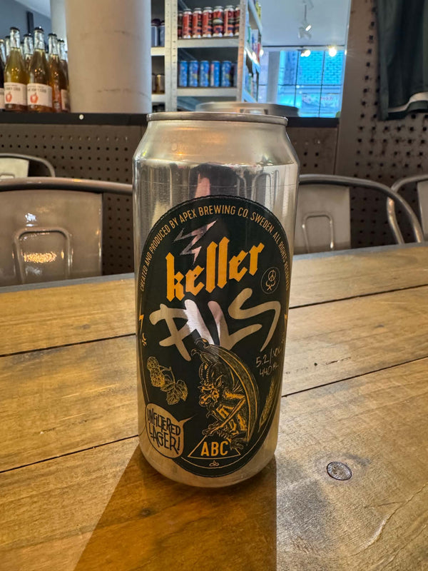 Kellerpils - 44cl, 5,2%, Pilsner - Apex Brewing