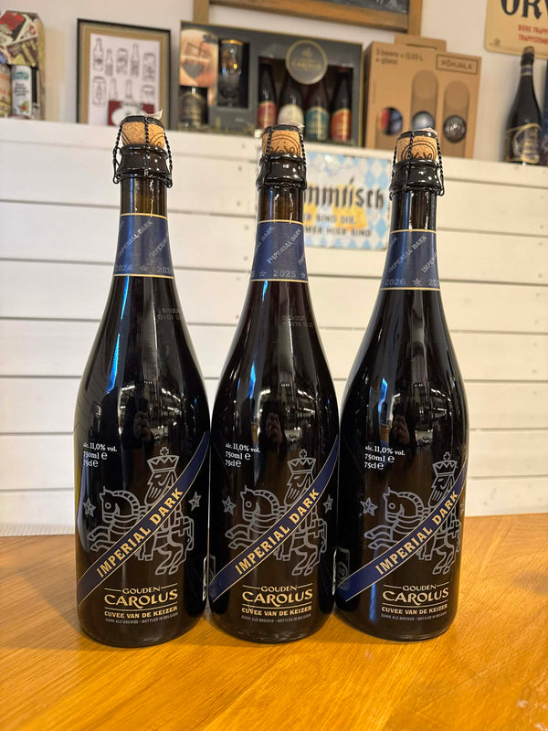 Gouden Carolus Cuvée Van De Keizer Imperial Dark Med 3 Store Flasker