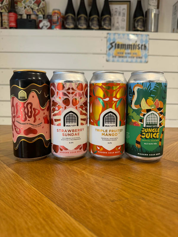 Vault City sour-smagekassen m/4 øl