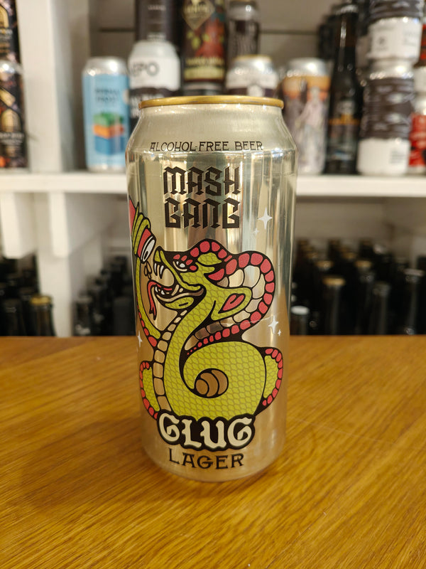 Glug Lager - Mash Gang - 44 cl. - 0,5 %