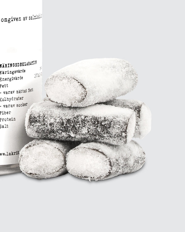 Verdens salteste lakrids - Haupt Lakrids Svenskjävlar! 250g