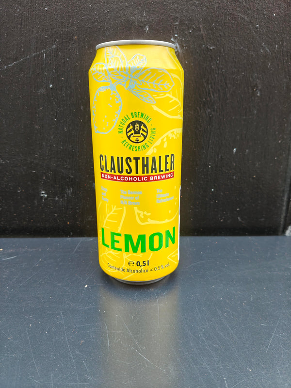 LEMON - Clausthaler - alkoholfri - 50 cl- 0,5%