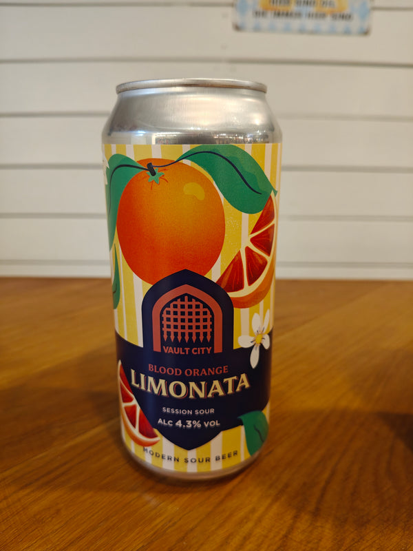 Blood Orange Limonata - Vault City - 44 cl.  -  4,3%