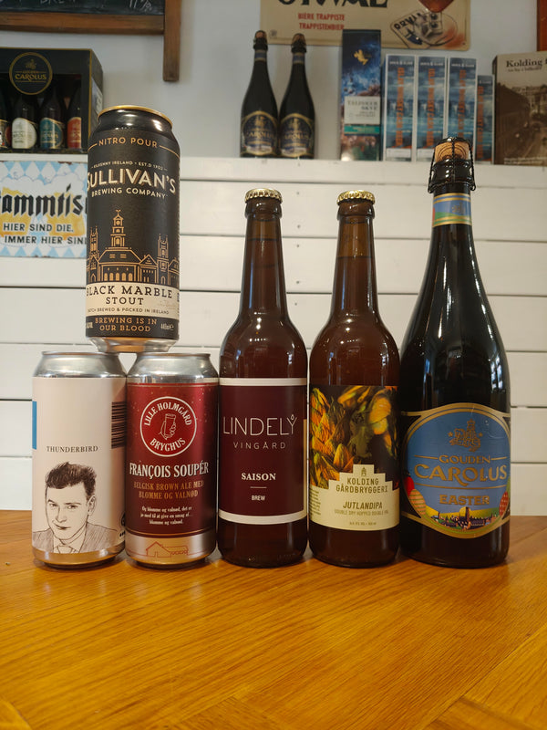 Marts Måneds 2026 Smagekasse m/6 øl