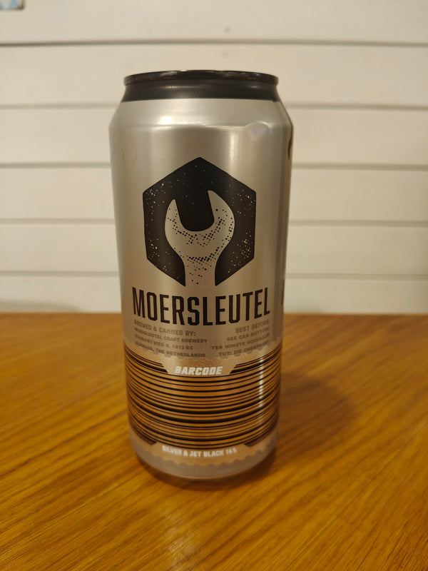 Barcode Silver & jet  black - Moersleutel - 44 cl. 14%