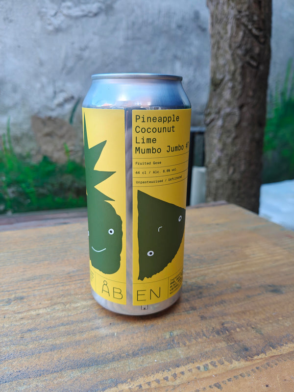 Mumbo Jumbo #7 - pineapple, coconut Lime Gose- Åben - 44 cl - 6,0%