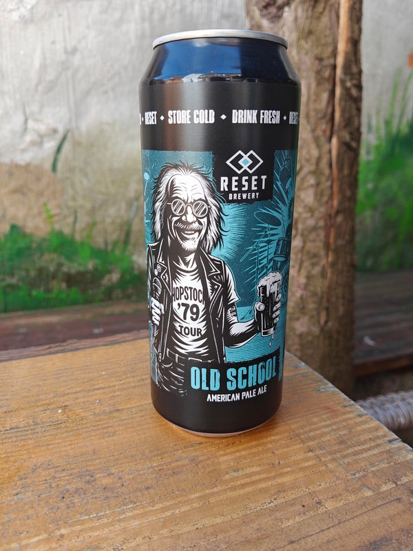 Old School Pale ale- Reset Brewery Slovenien - 50 cl. - 4,9%