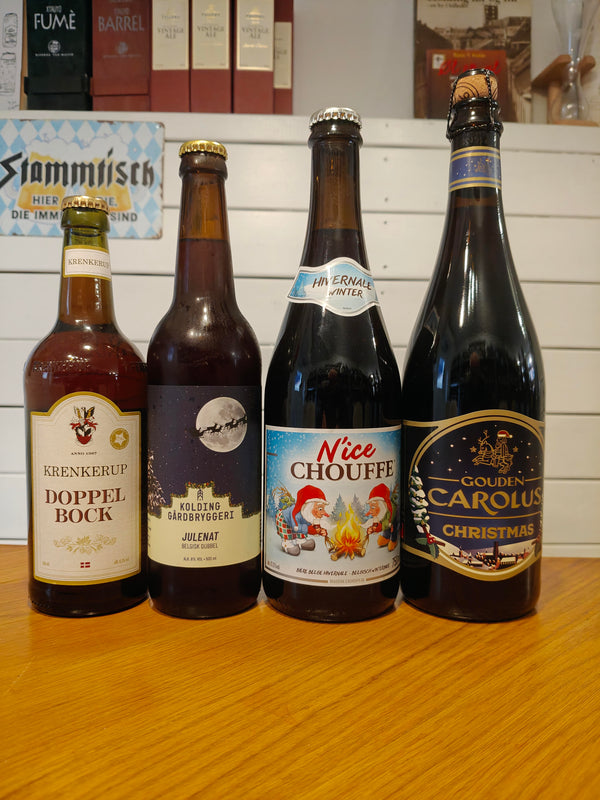 Øl til and - smagesæt med 4 specialøl perfekt til andesteg